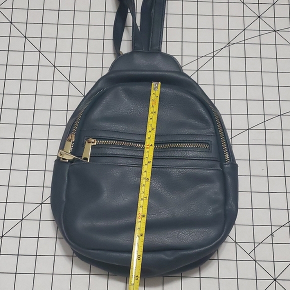 Stylish Blue Mini Backpack - Picture 9 of 11